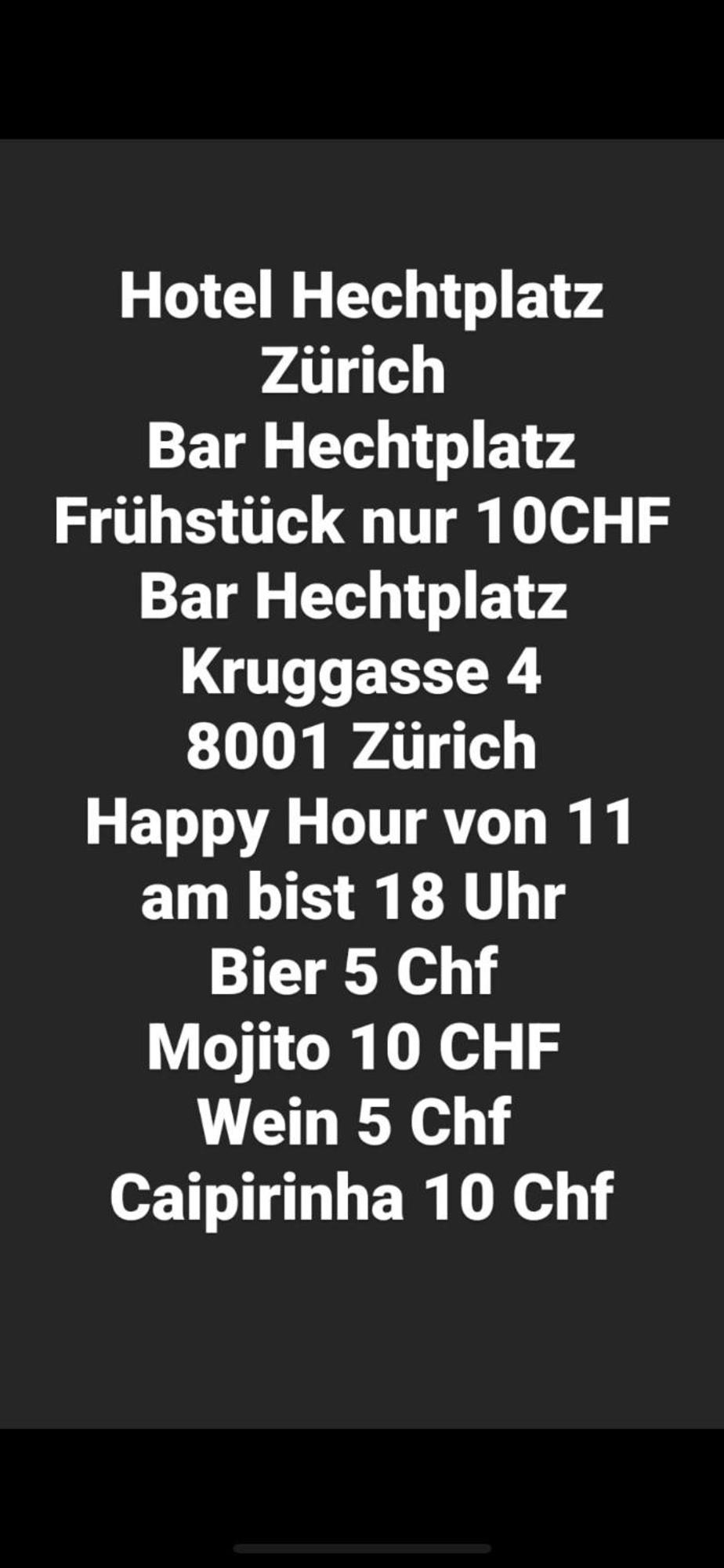 Hechtplatz Hotel Zürich Exteriör bild